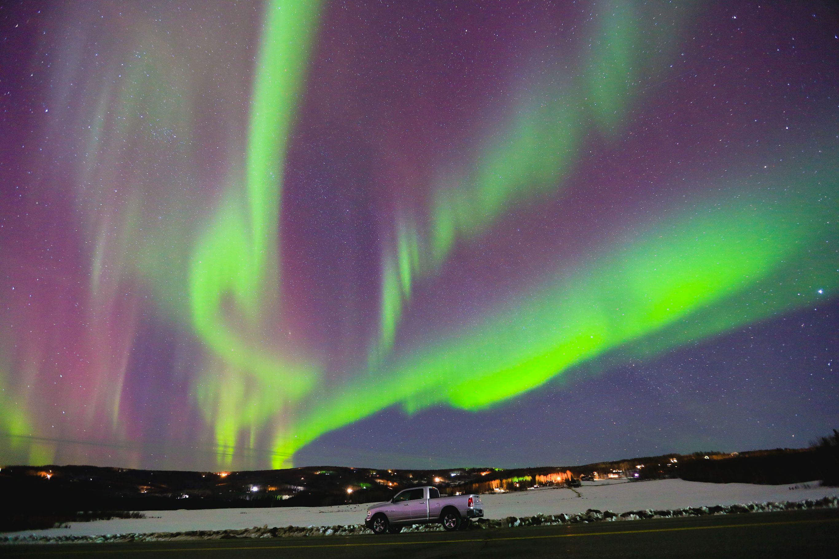 Iglotent in Alaska, winterreis