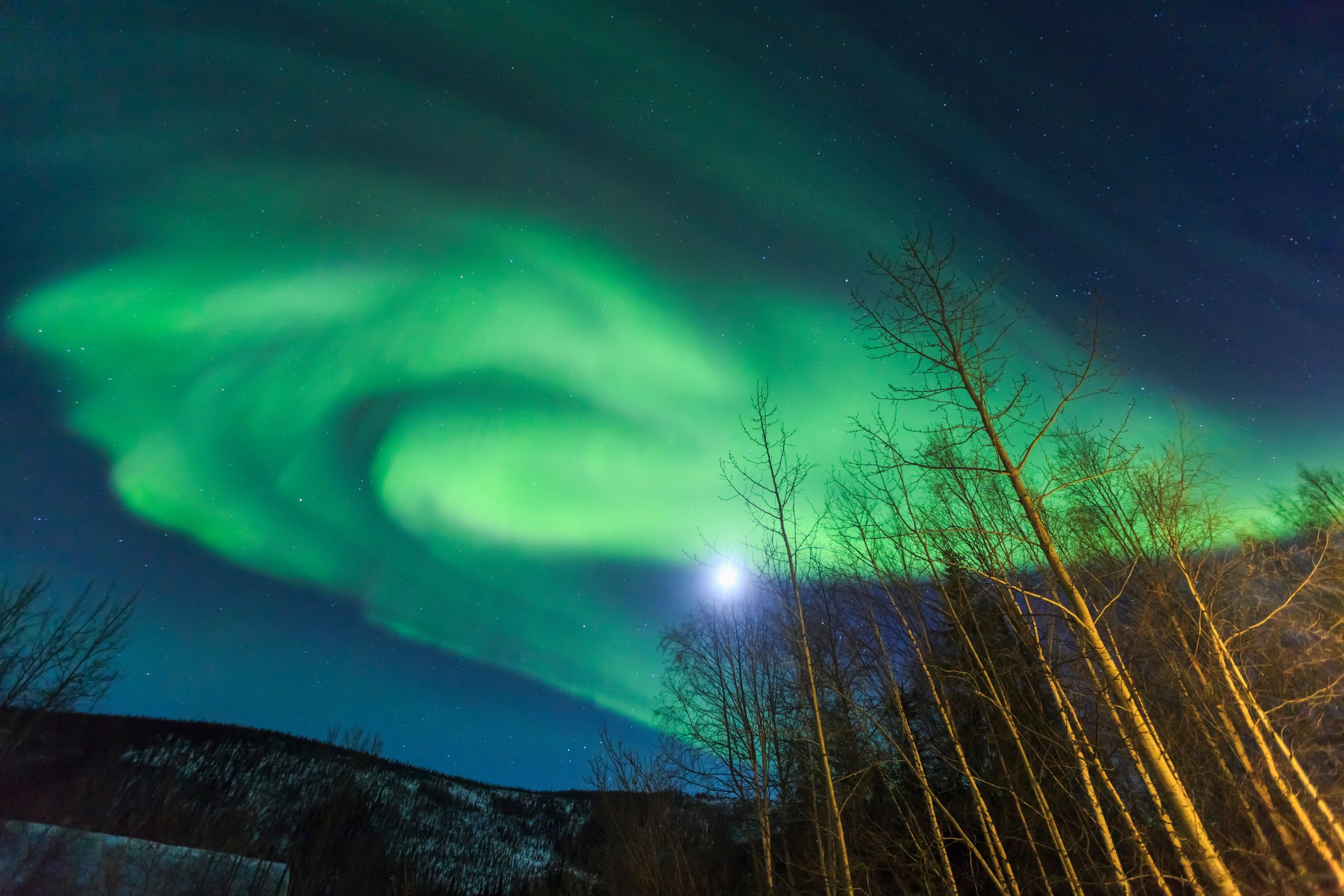 Alaska in de winter