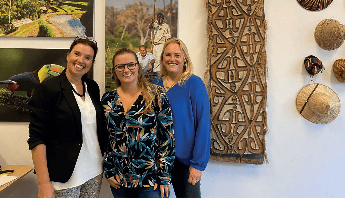 Collega's op kantoor