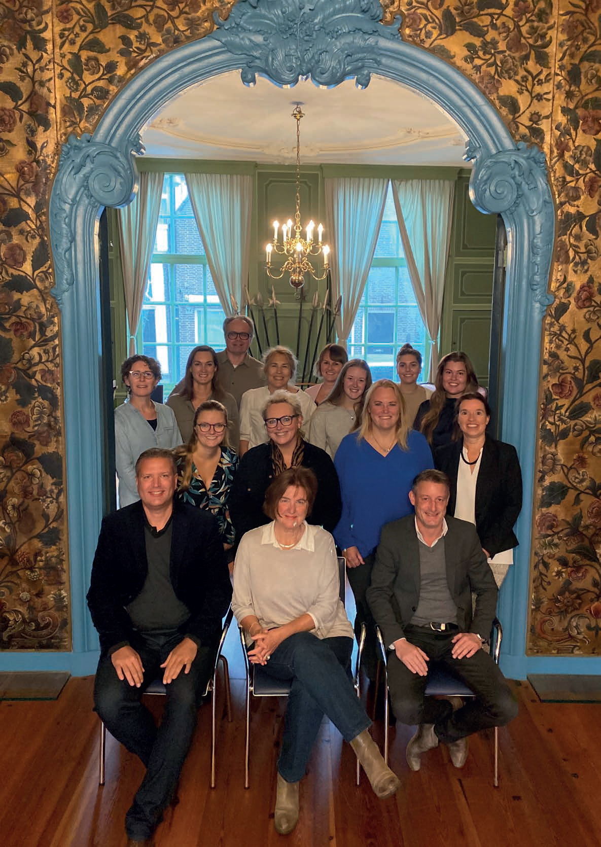 Collega's op kantoor Van Verre