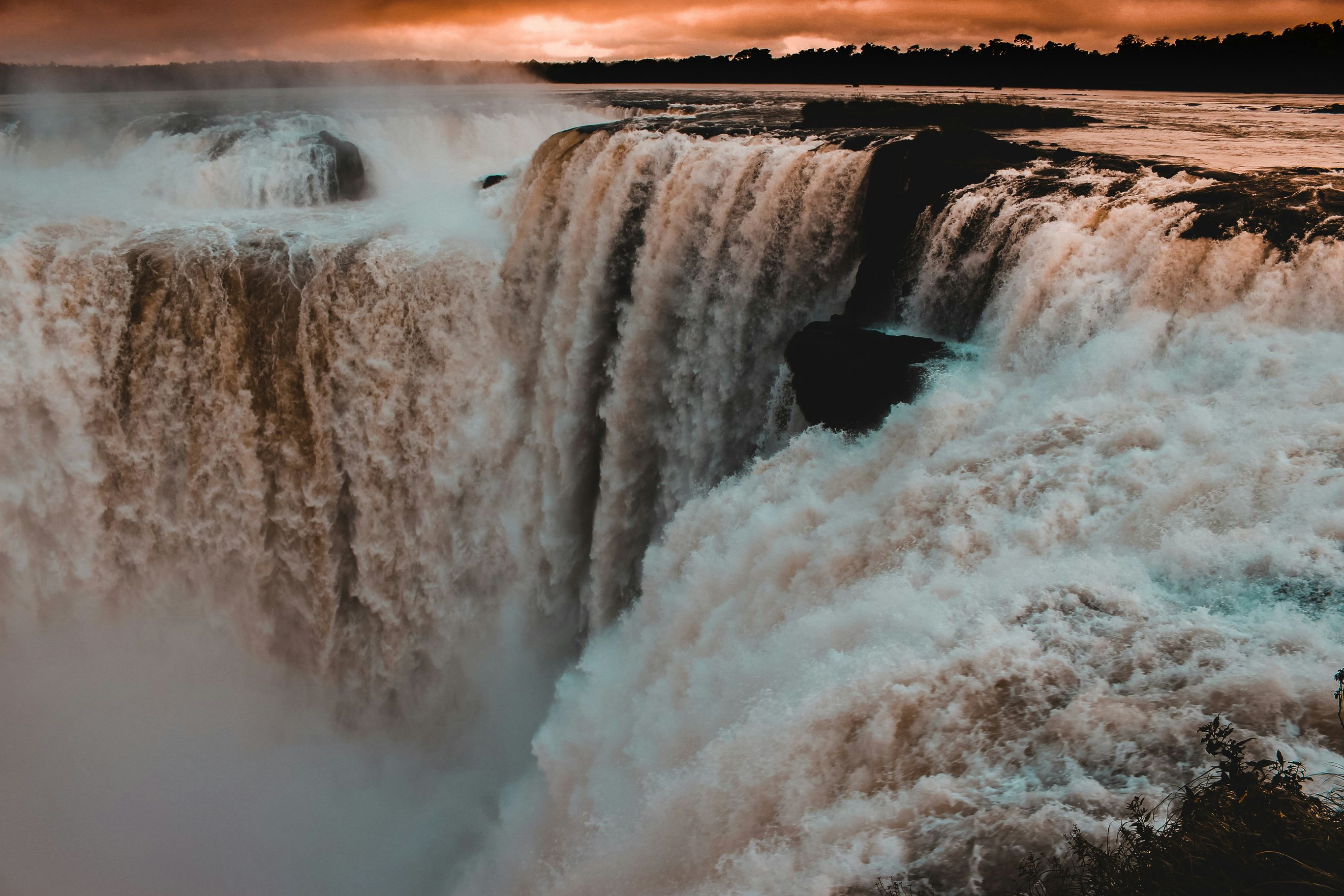 Spectaculaire Iguazú watervallen