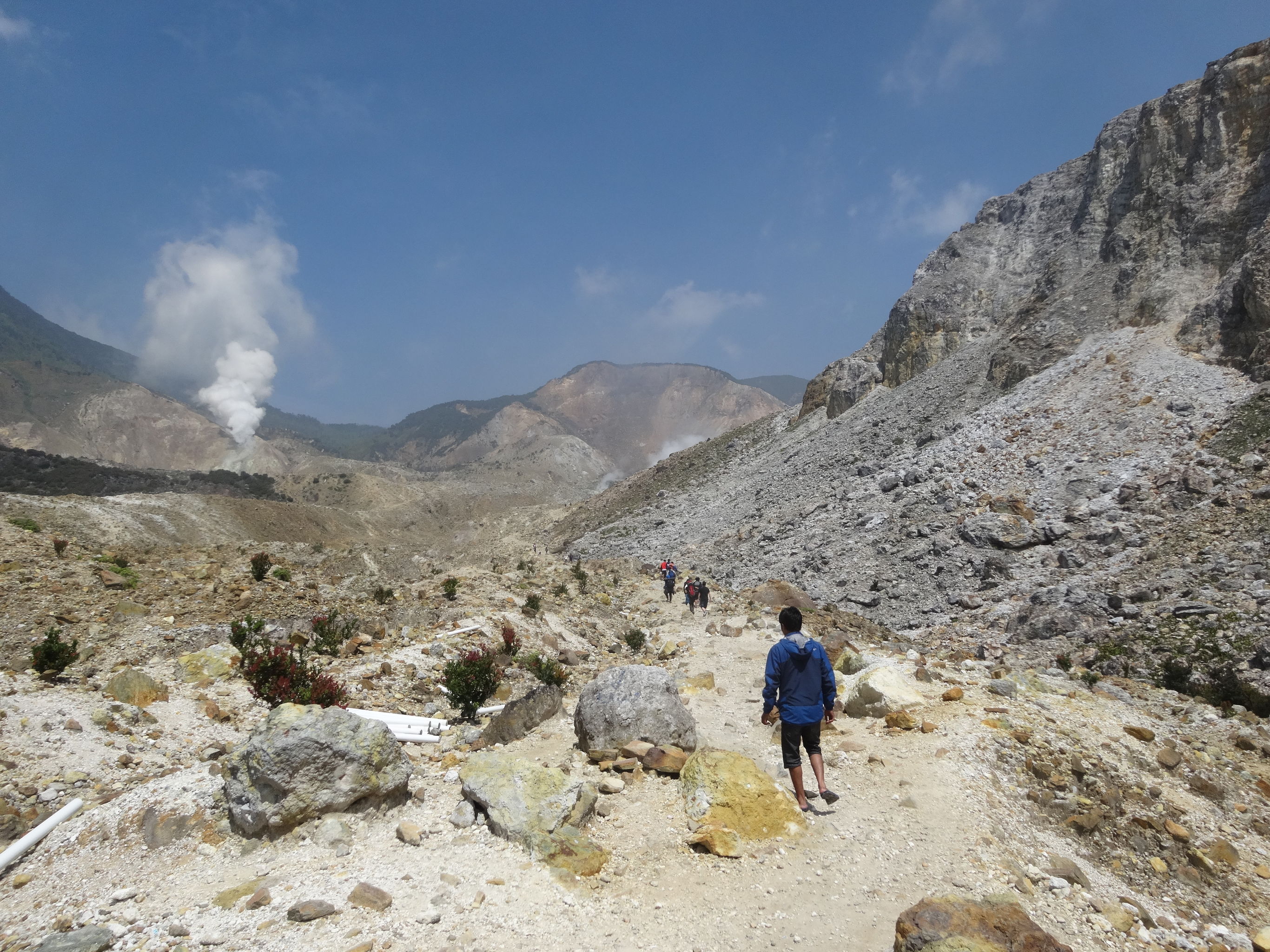 Garut en de Papandayan vulkaan