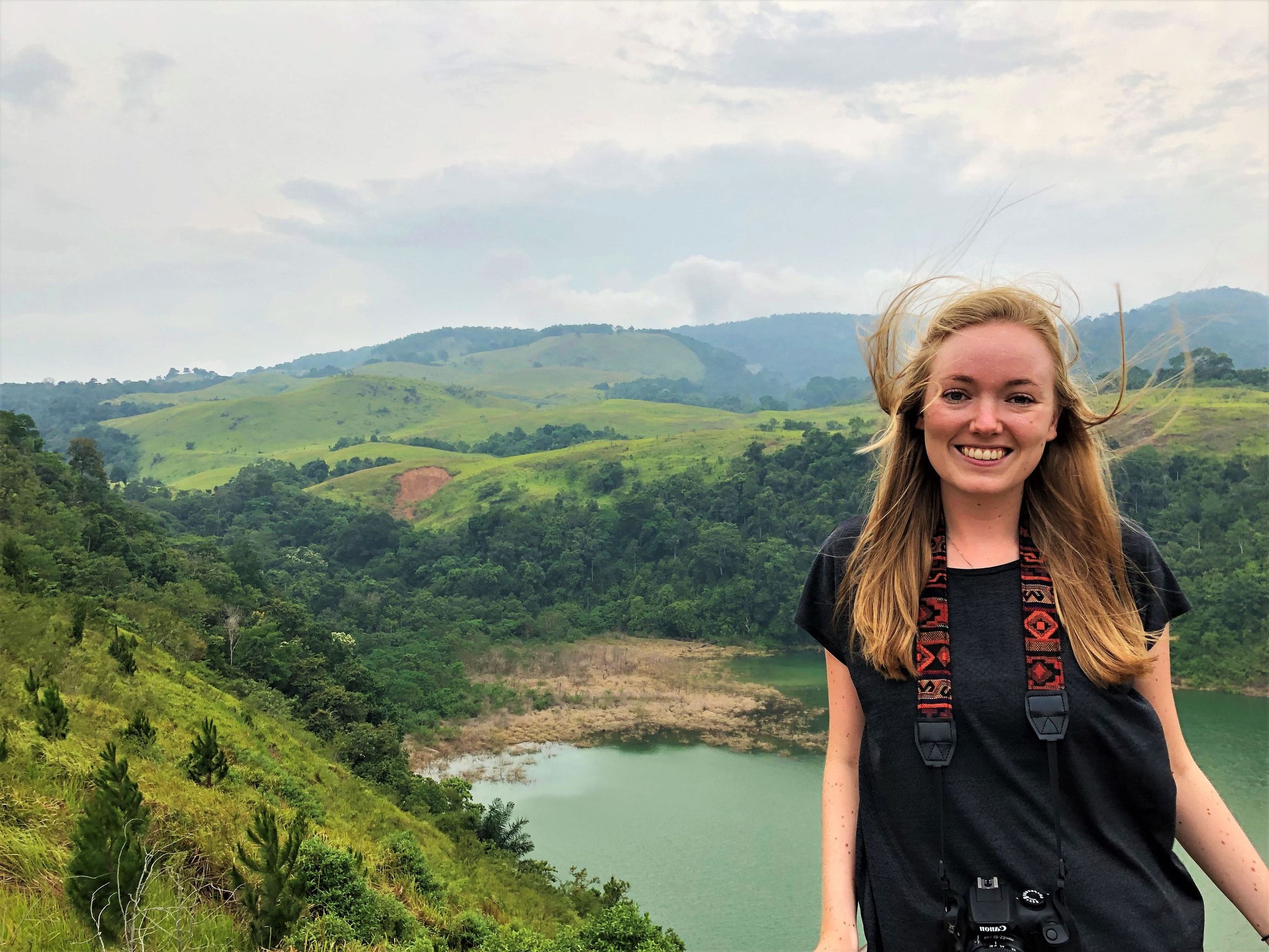 Melany in Indonesië Sumatra