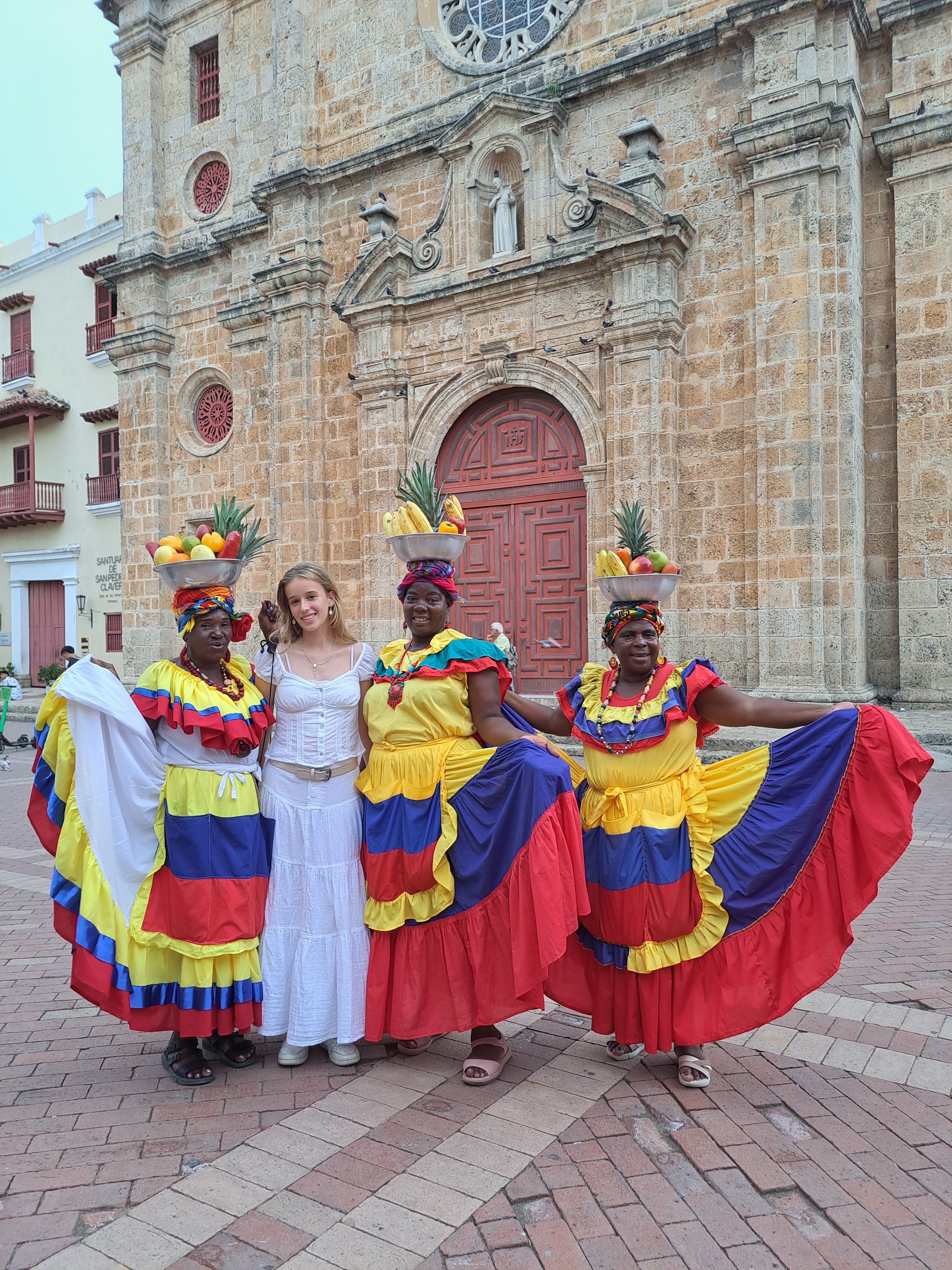 Kleurrijk Cartagena met strand