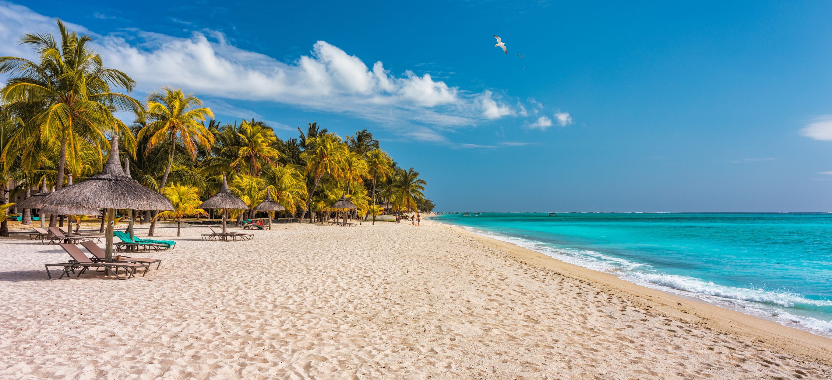 De rustige oostkust van Mauritius