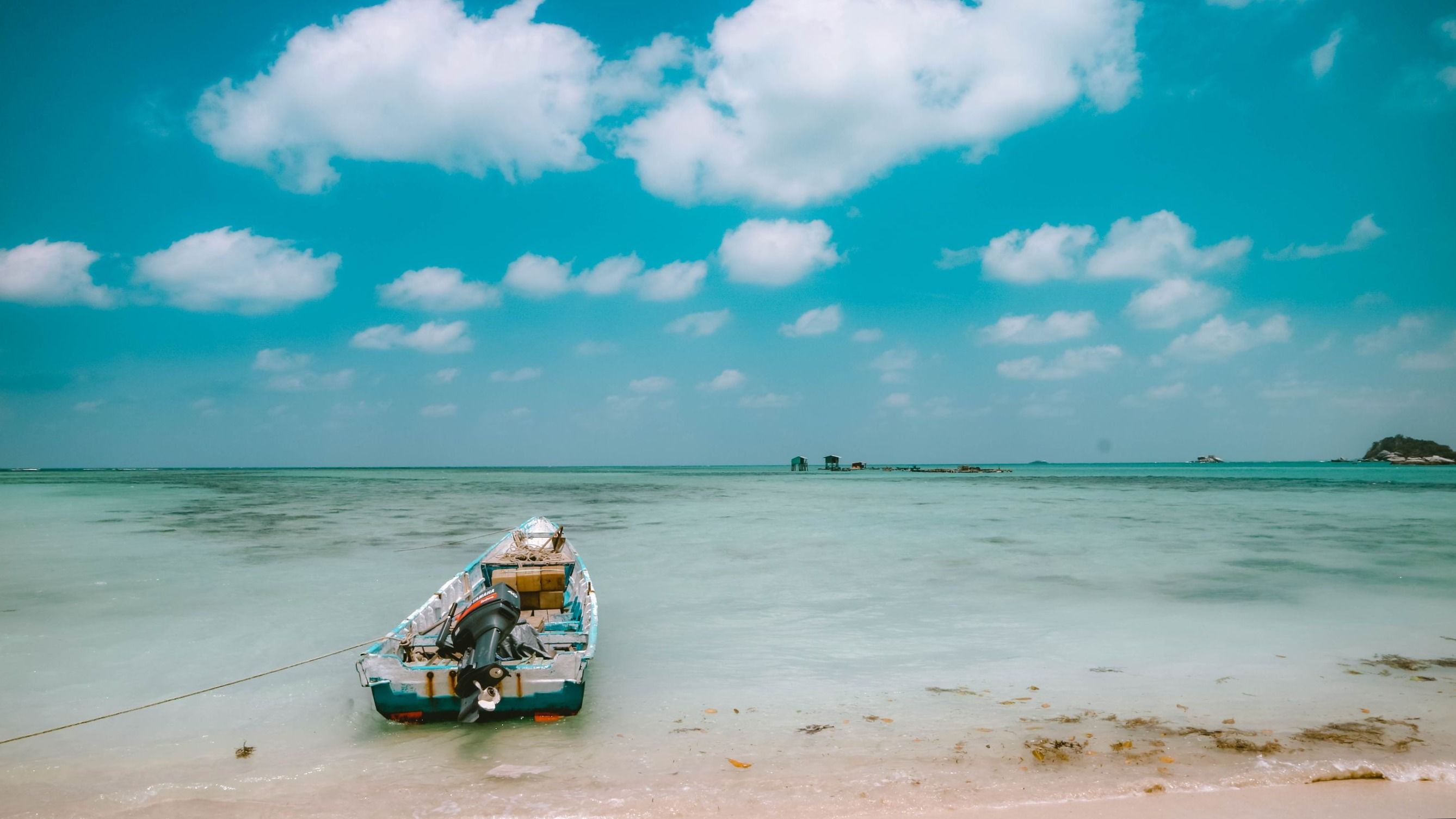 Strand en historie op Bangka