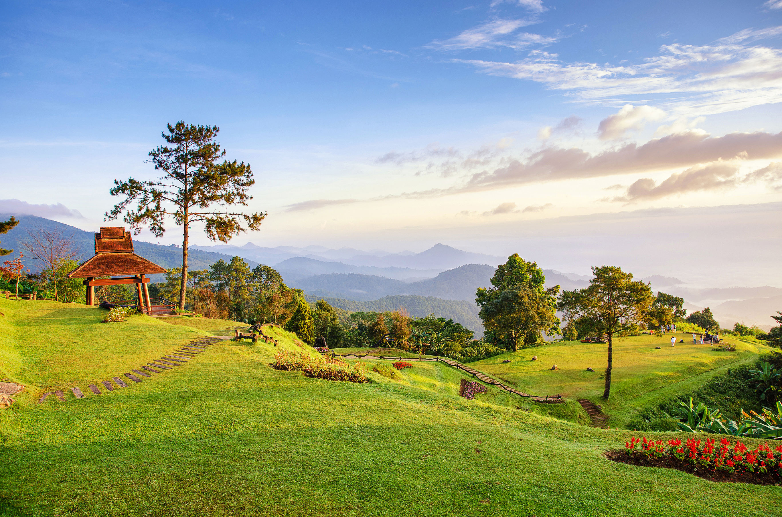 Actief in de natuur buiten Chiang Mai
