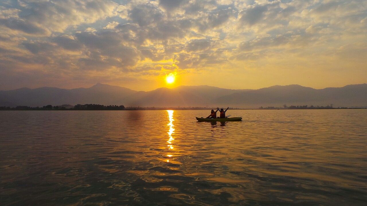 Glamping aan Lak Lake