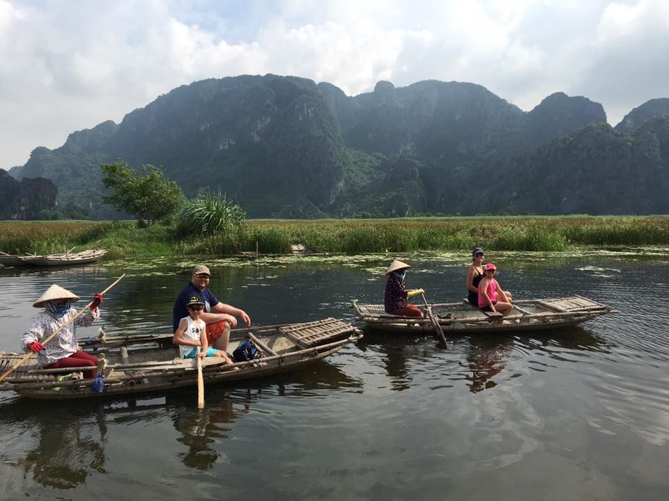 Een boottocht in Vietnam
