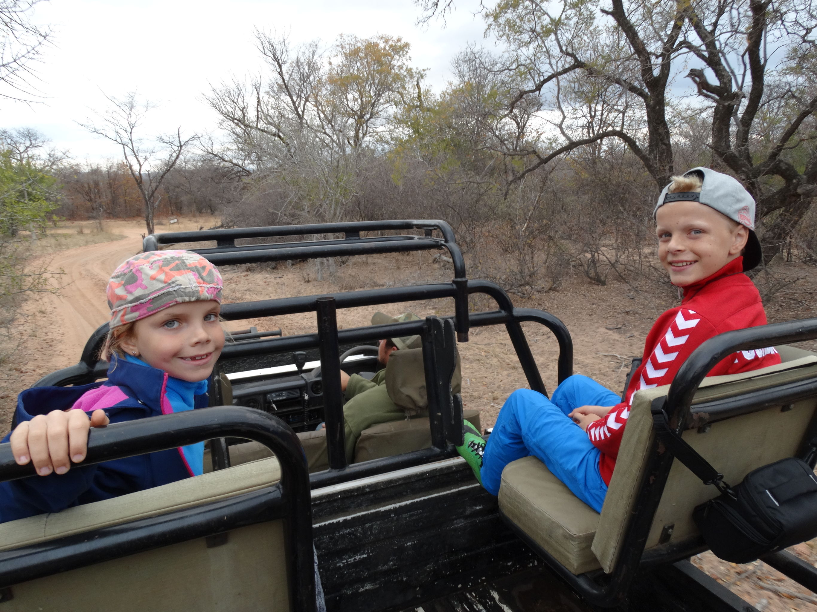 Avontuur jeep in Afrika met kids