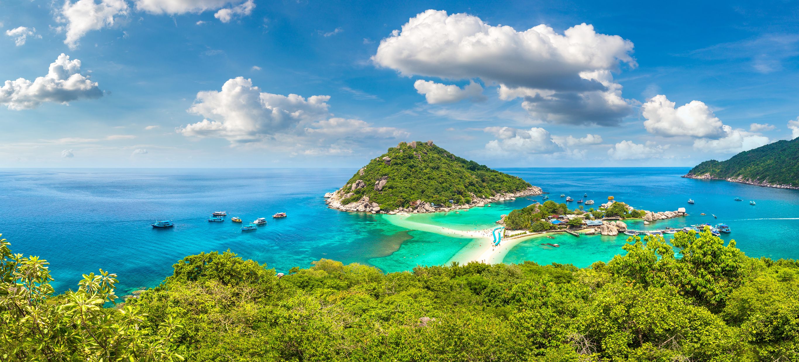 Tempels bountystranden in Zuid Thailand