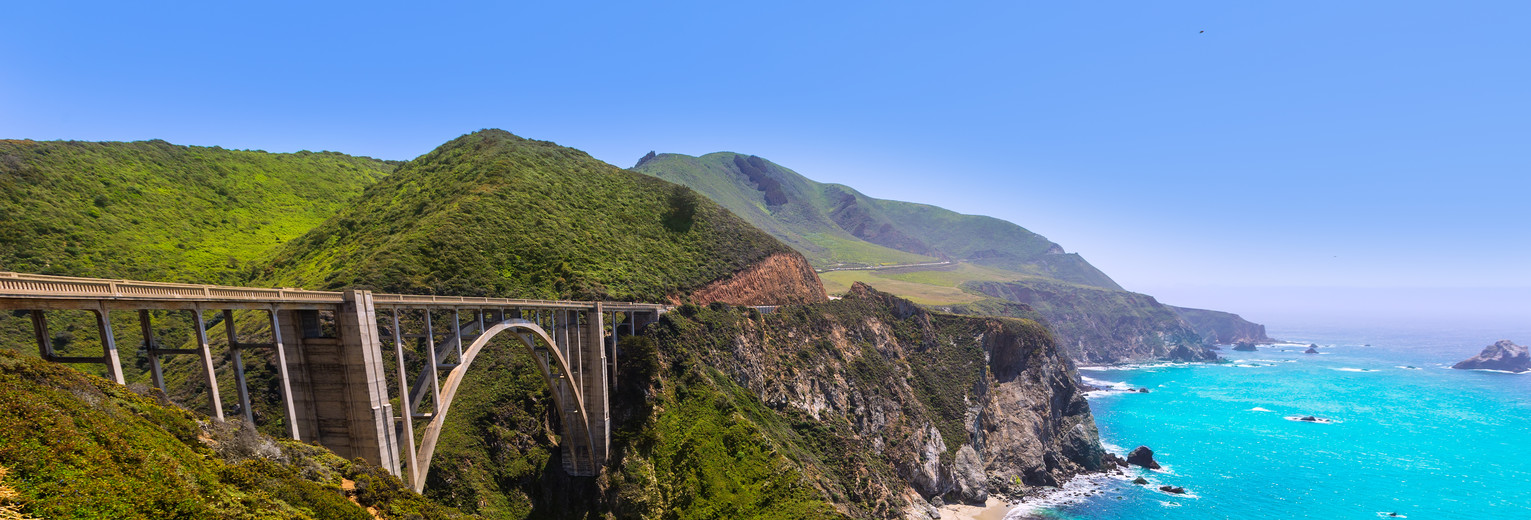 Amerika-Monterey-Highway-1-Bixby-bridge
