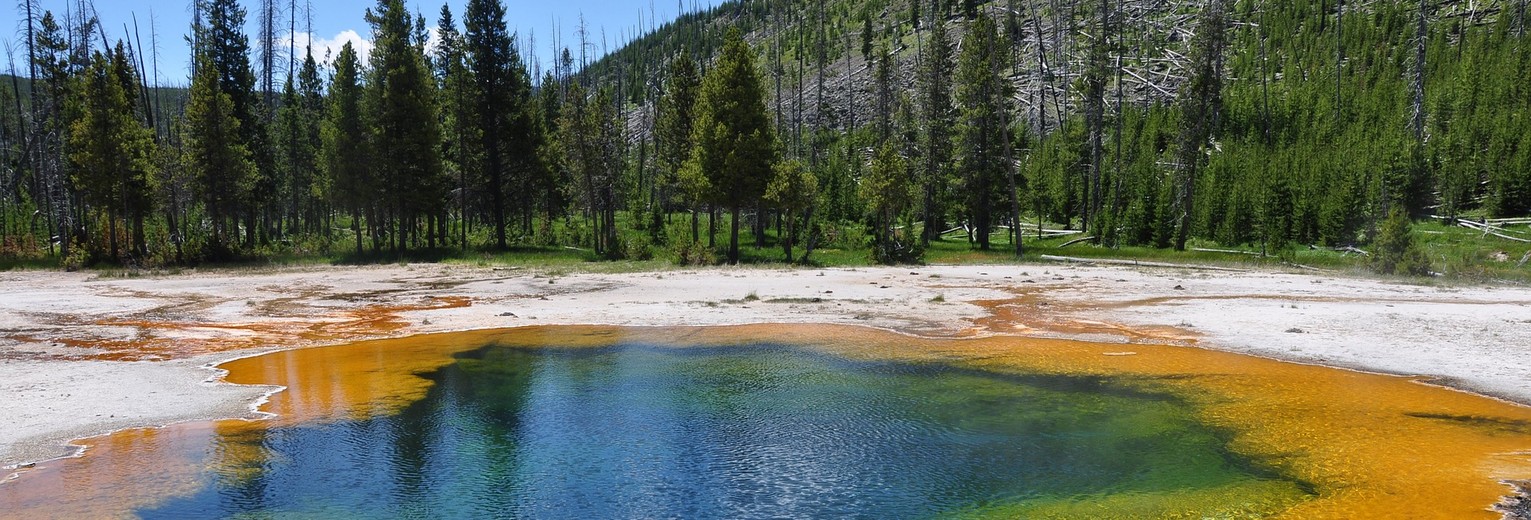 Amerika-Yellowstone-Warmwaterbron