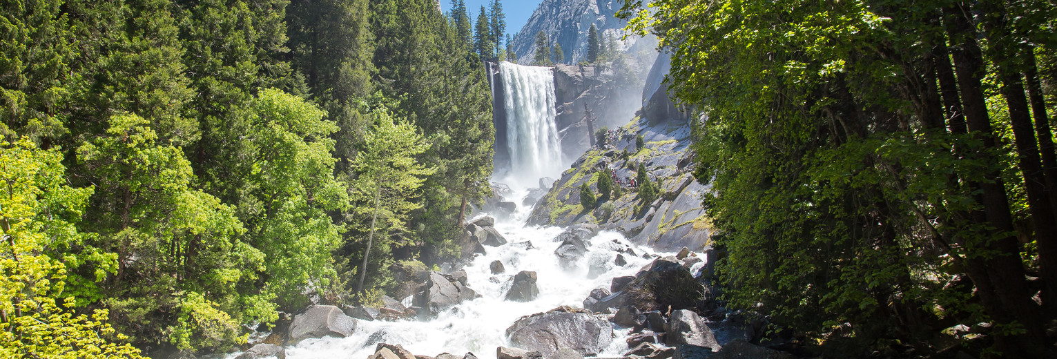 Amerika-Yosemite-Vernal-Falls