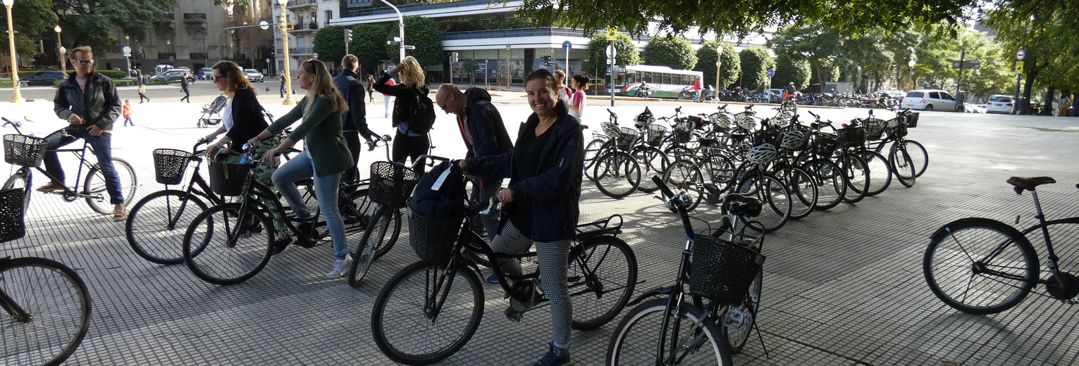 Fietsen door Buenos Aires