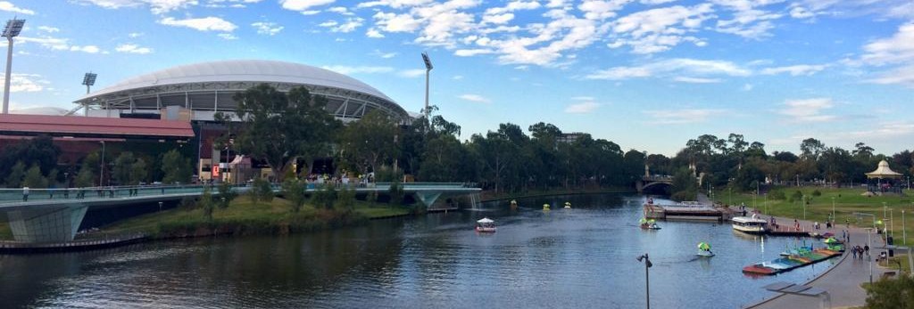 Adelaide Oval in Adelaide, Australië
