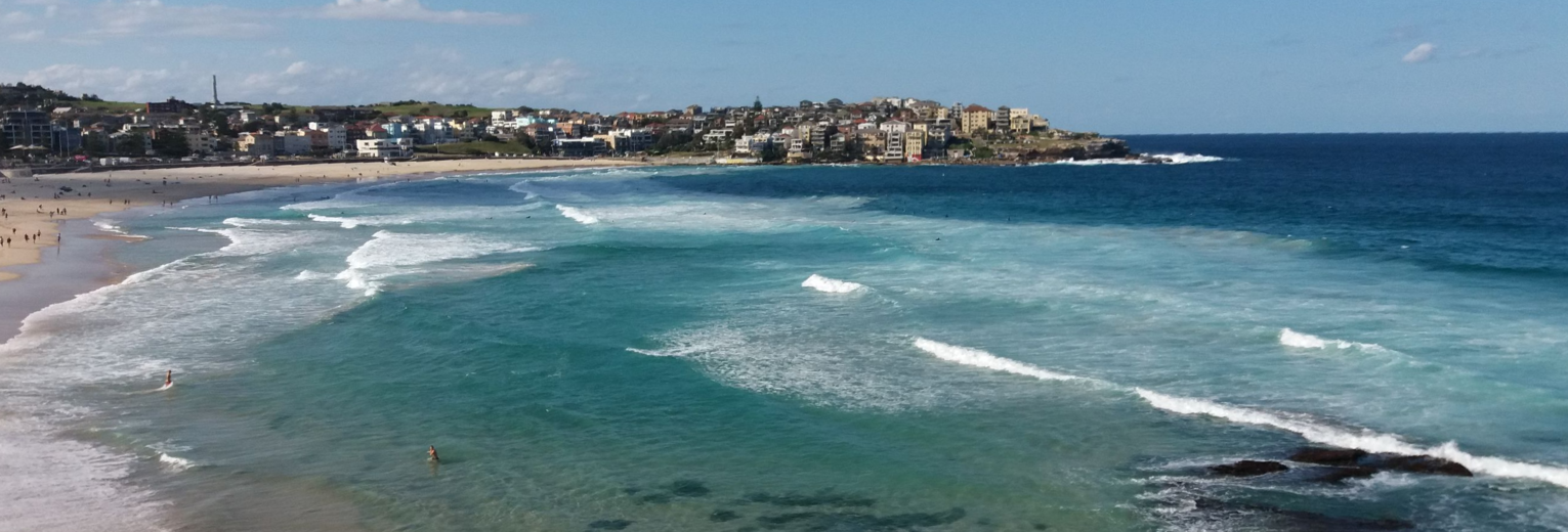 Bondi Beach in Sydney, Australië