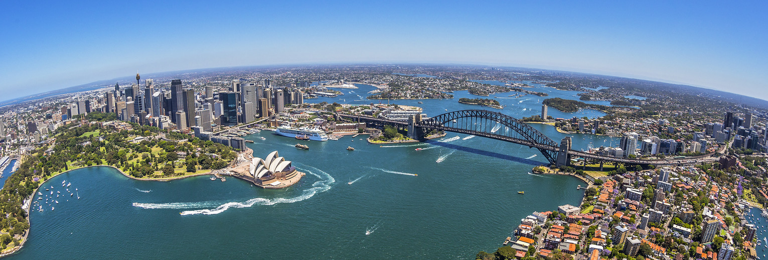 Luchtfoto van Sydney, Australië