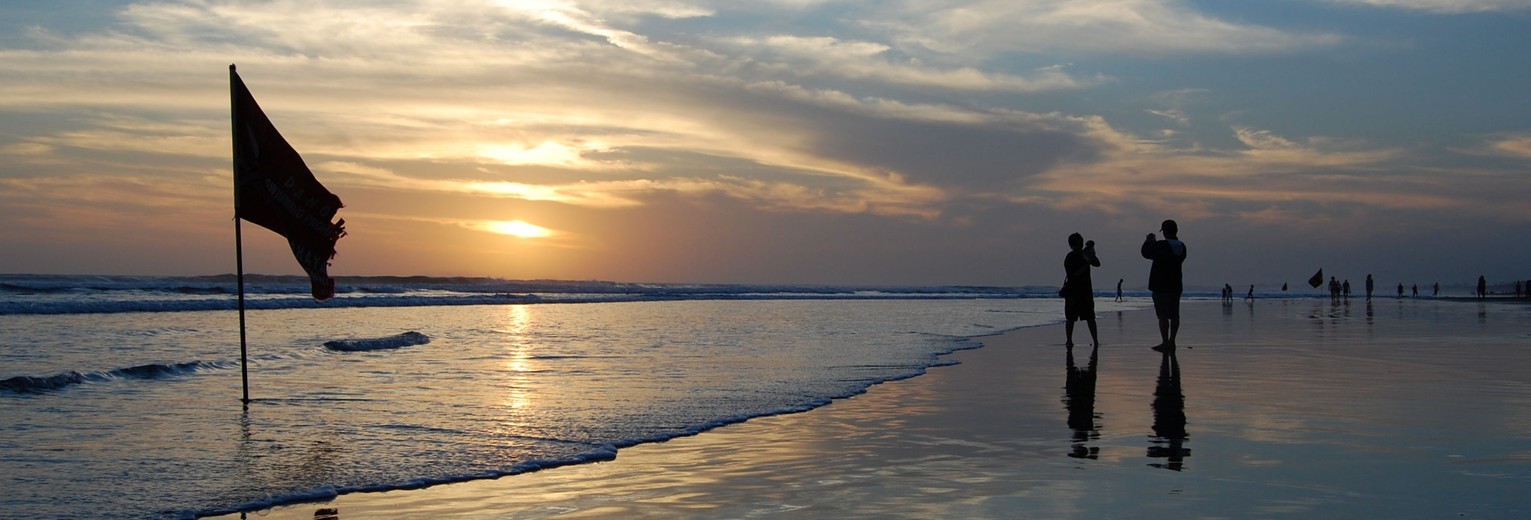 Bali-Legian-Zonsondergang