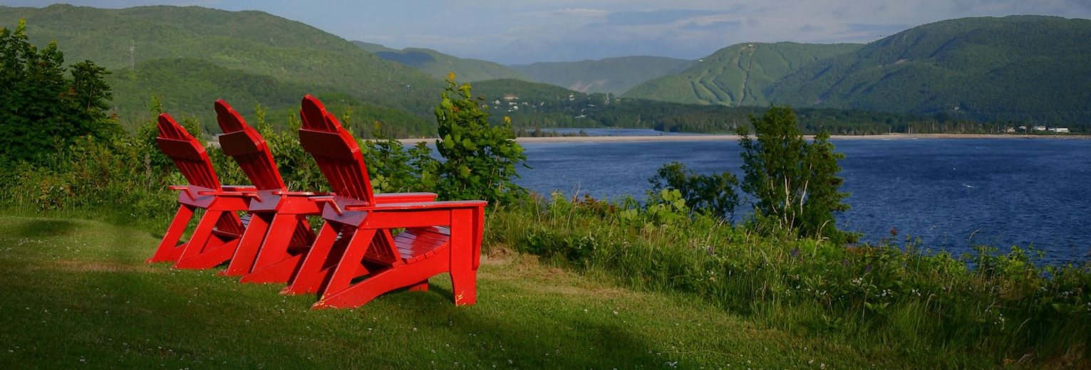 Wat een uitzicht in Cape Breton National Park
