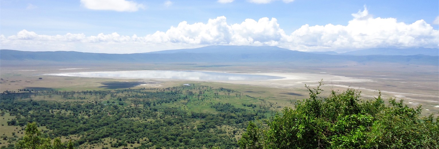 op safari in Ngorongoro Crater, Tanzania