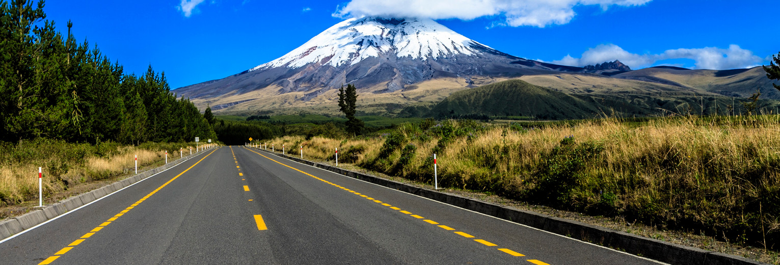 Actieve vulkaan in Cotopaxi