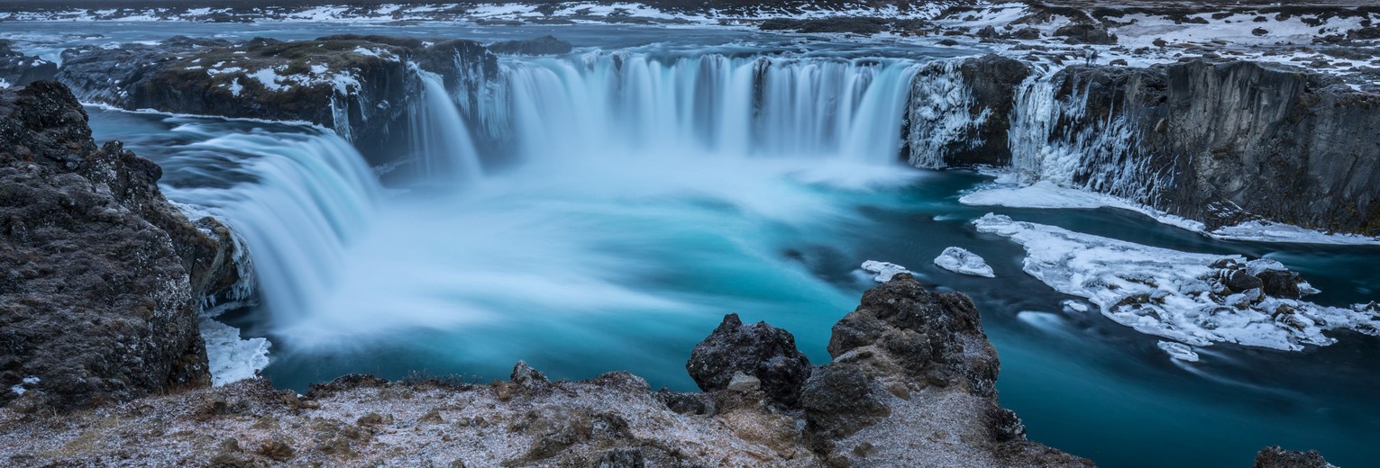 Ijsland natuur watervallen