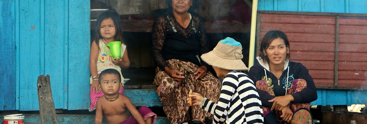 Tijdens het bezoek aan Battambang maak je kennis met de lokale bevolking