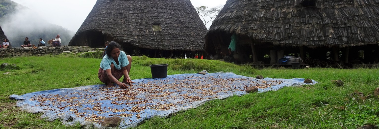 Indonesie-Flores-Wae-Rebo-vrouw