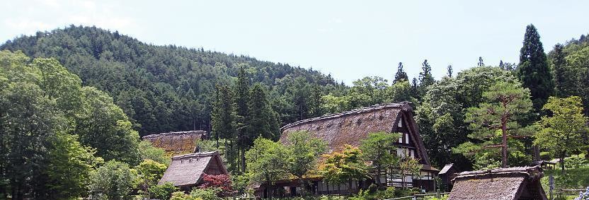 Het openluchtmuseum van Takayama