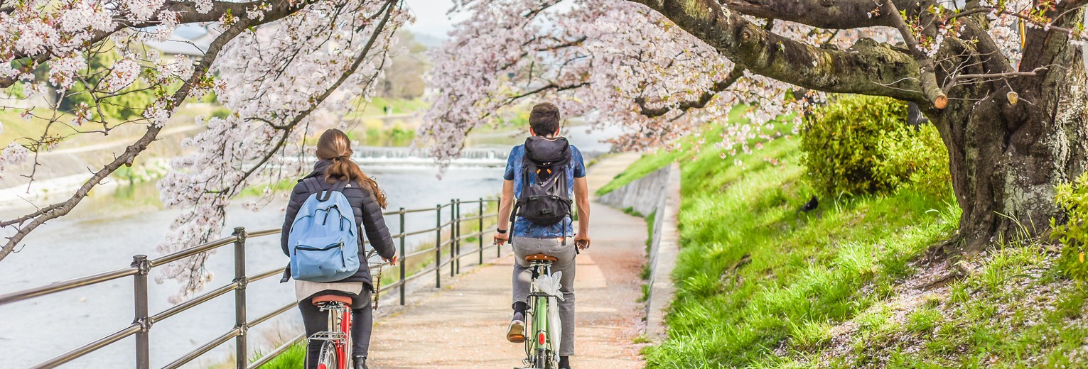Ga fietsen in Kyoto