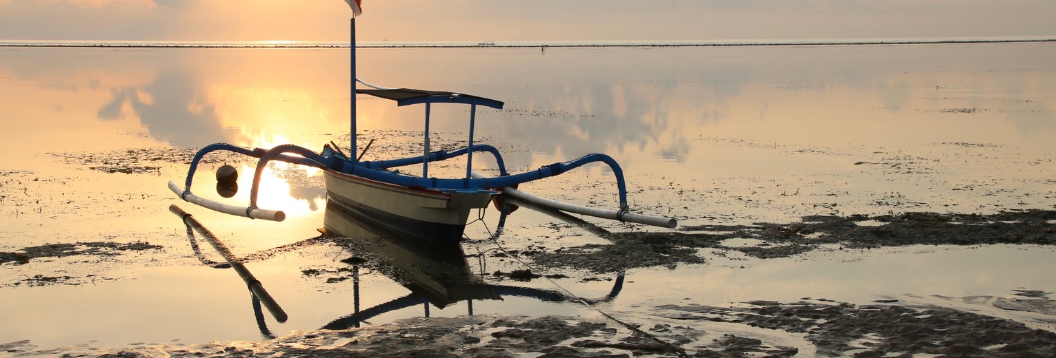Java-Sanur-Zonsondergang