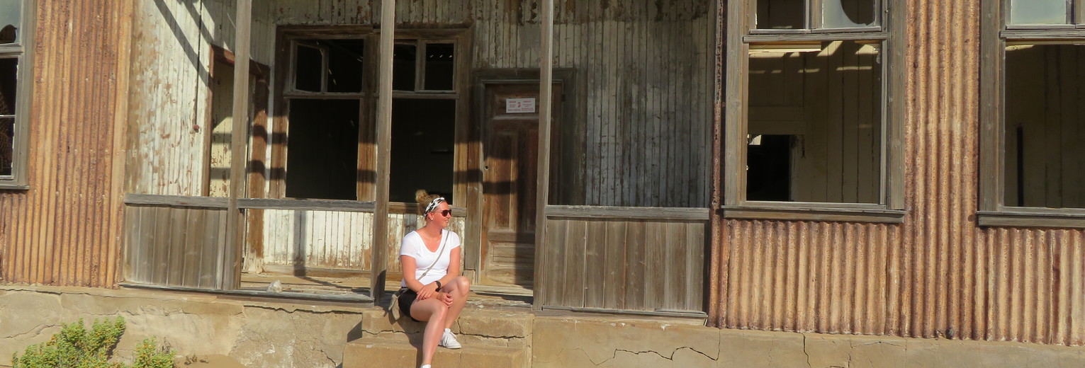 Kolmanskop in Namibië