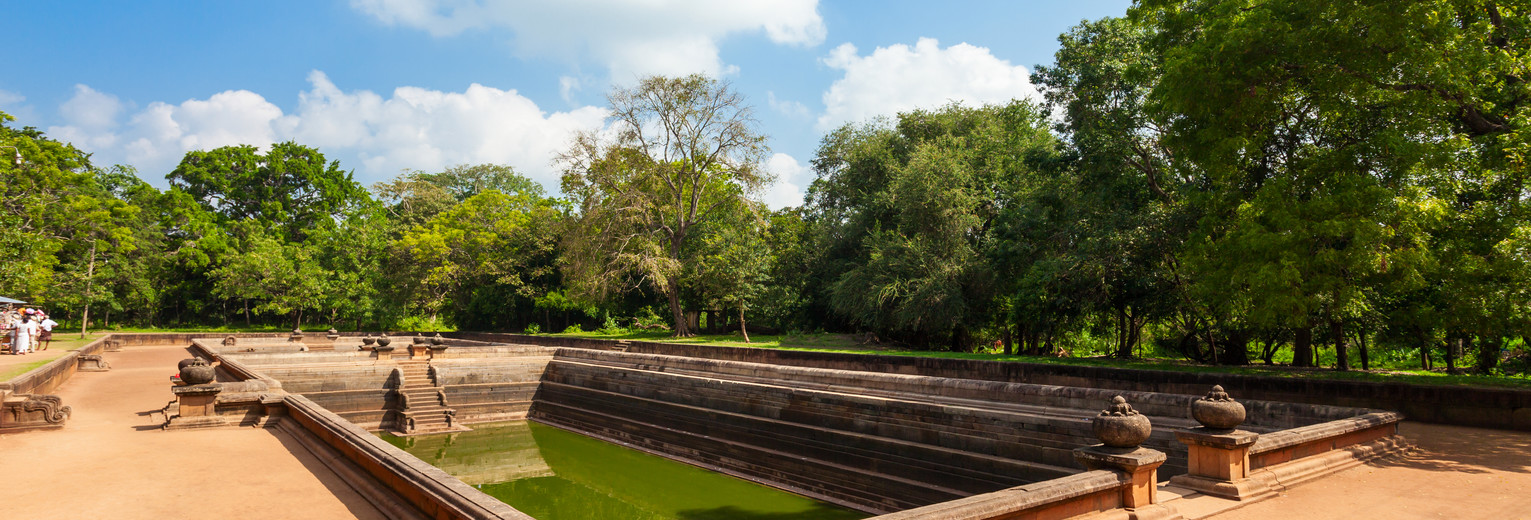 Kuttam Pokuna Twin Ponds in Anuradhapura