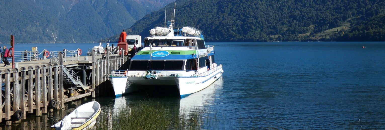 Klein haventje onderweg tijdens de Cruce Andino overtocht van Chili naar Argentinië