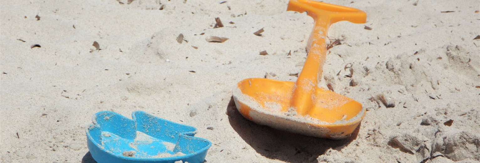 Speelgoed op het strand op Langkawi, Maleisie