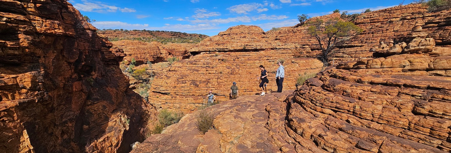 Wat een prachtige uitzichten bij Kings Canyon!