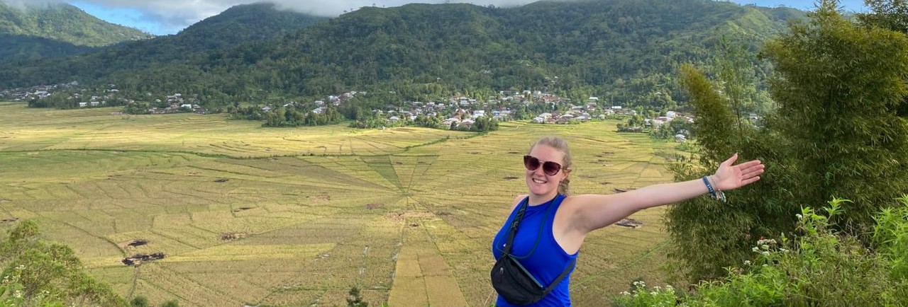 De rijstvelden van Ruteng