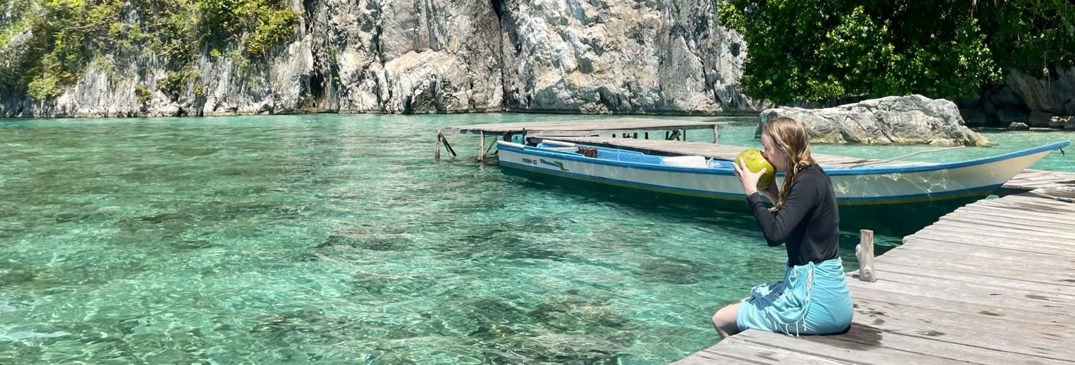 Riviertocht op Seram Molukken Riviertocht op Seram Molukken