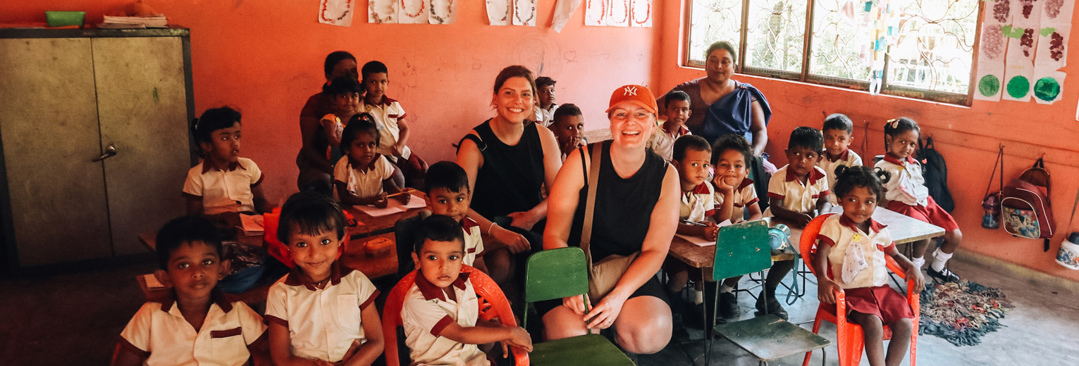 Bezoek een lokaal schooltje tijdens je reis in Sri Lanka