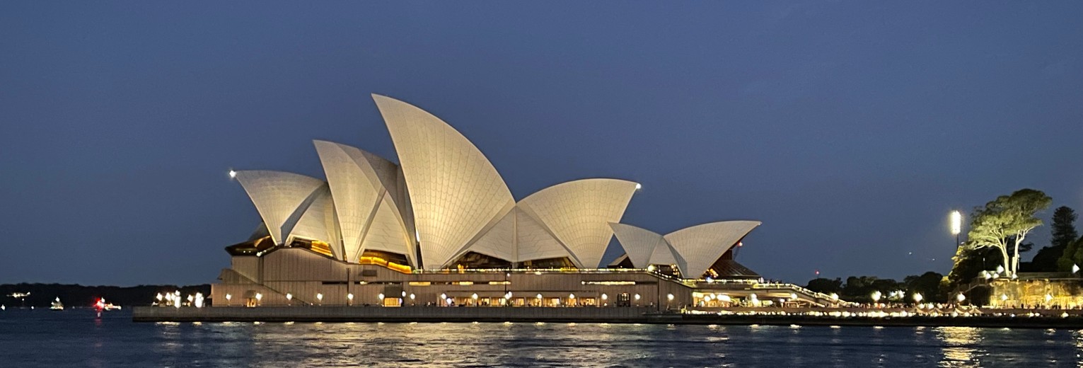 Sydney Australië Opera House by night