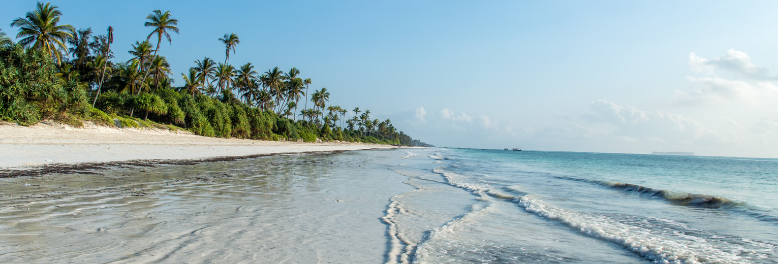 De Tanzania safari afsluiten op de witte stranden van Zanzibar