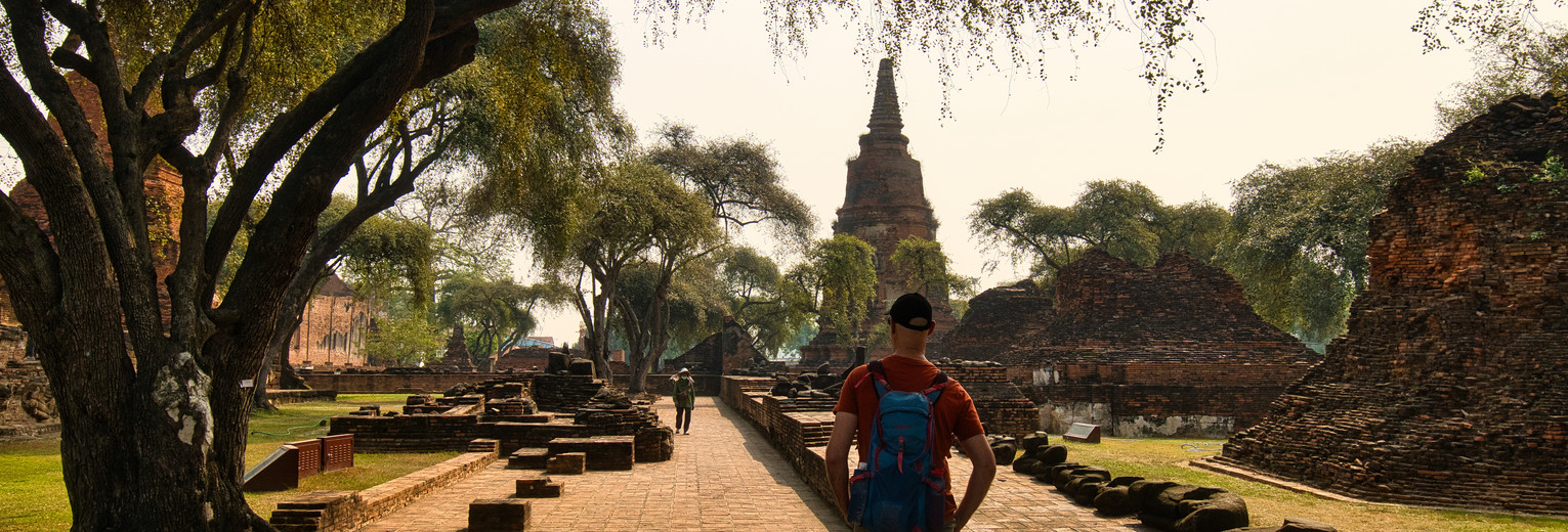 Tempels in Ayutthaya, Thailand