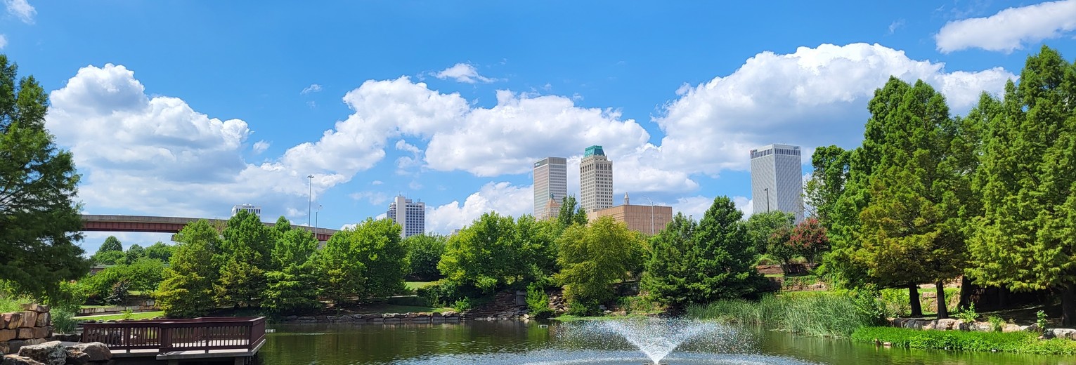 Skyline van Oklahoma City, Amerika