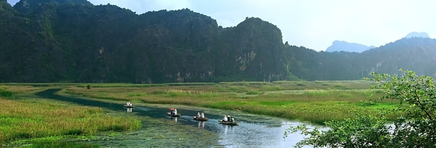 Ninh Binh wordt niet voor niets ‘Halong Bay op het droge’ genoemd, Vietnam