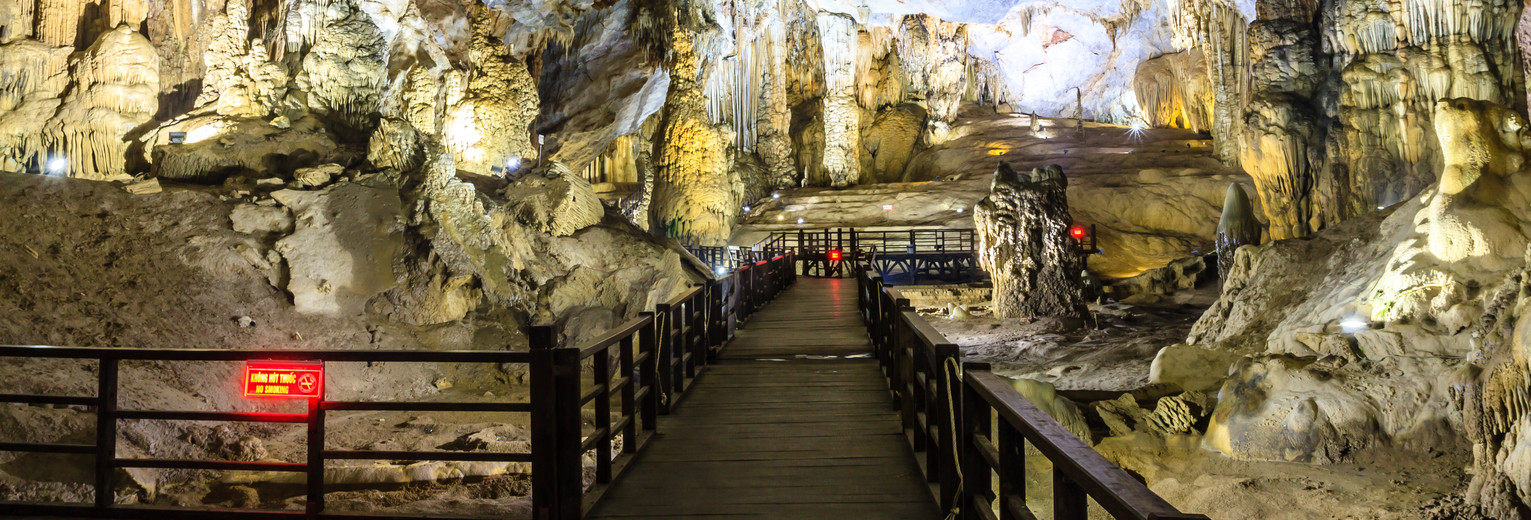 Indrukwekkende Paradise Cave van Phong Nha, Vietnam