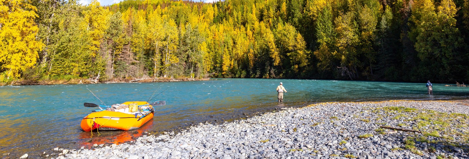 Vliegvissen in Alaska