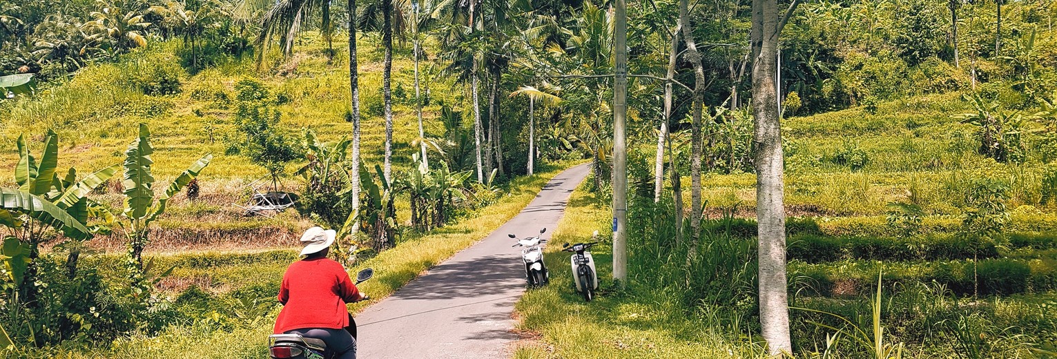 Rust in de omgeving van Sidemen, Bali