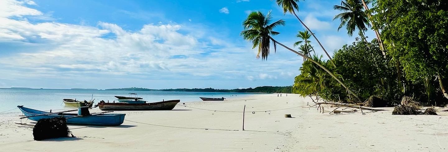 Bounty-gehalte op de Kei eilanden van de Molukken