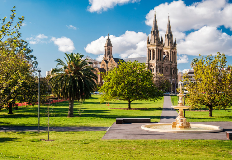 De St. Peters Cathedral in Adelaide